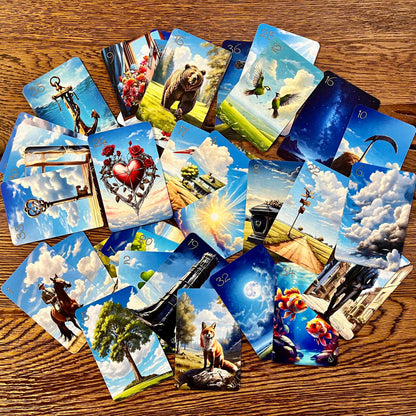 Bright Sky Lenormand card deck